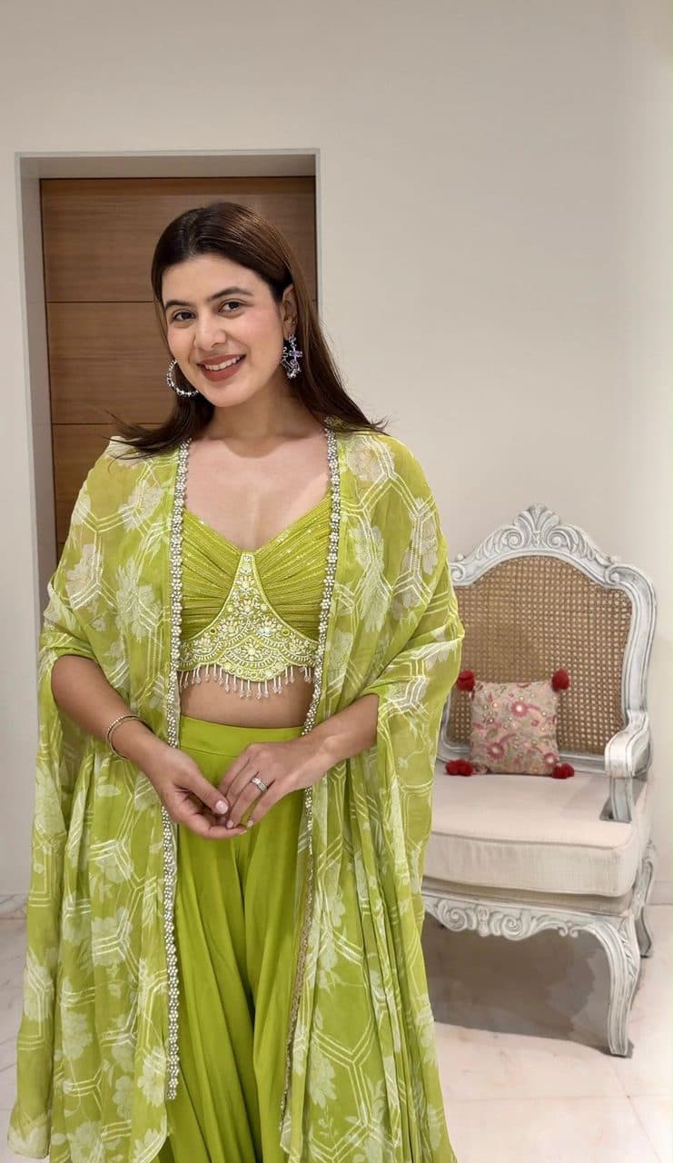 Olive Cape Co-ord Set