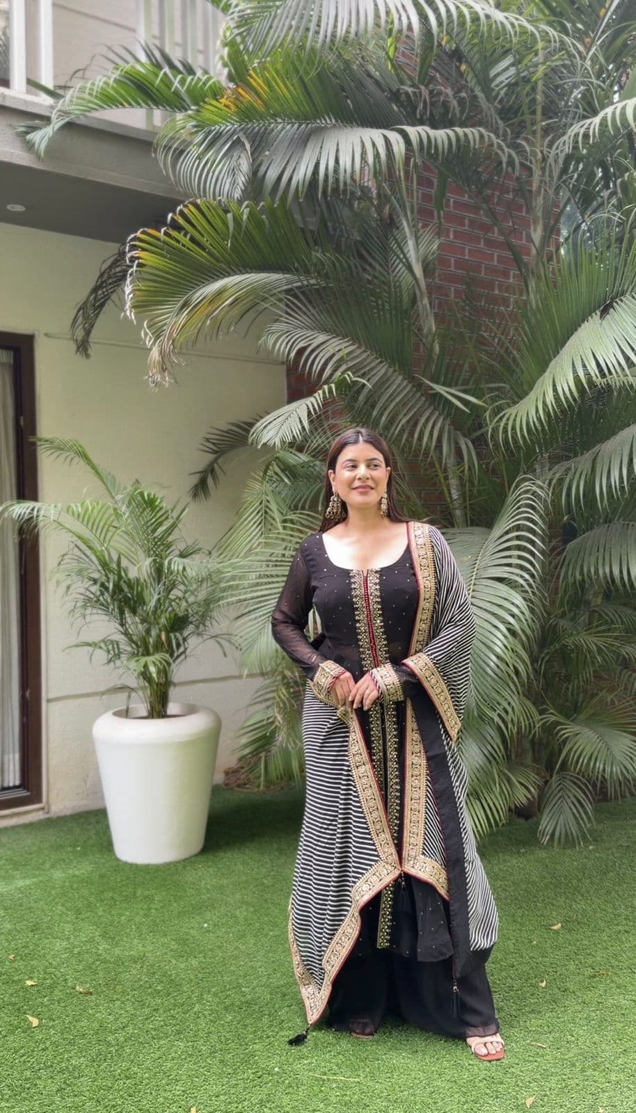Anarkali & Palazzo Suits dress